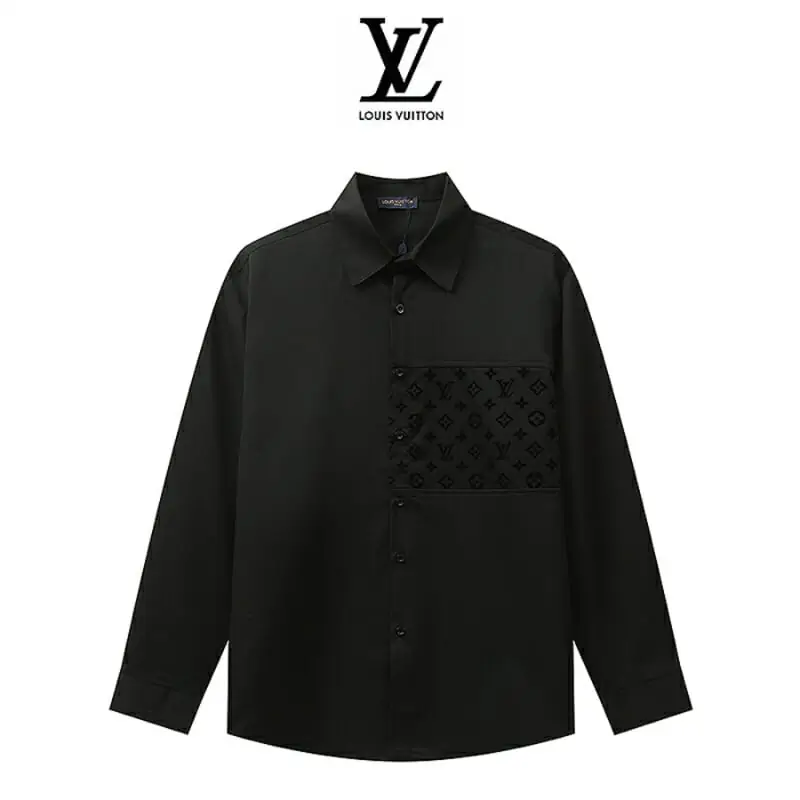 louis vuitton lv chemises manches longues pour homme s_125a225